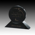 Black Genuine Marble Sandton Award (5")